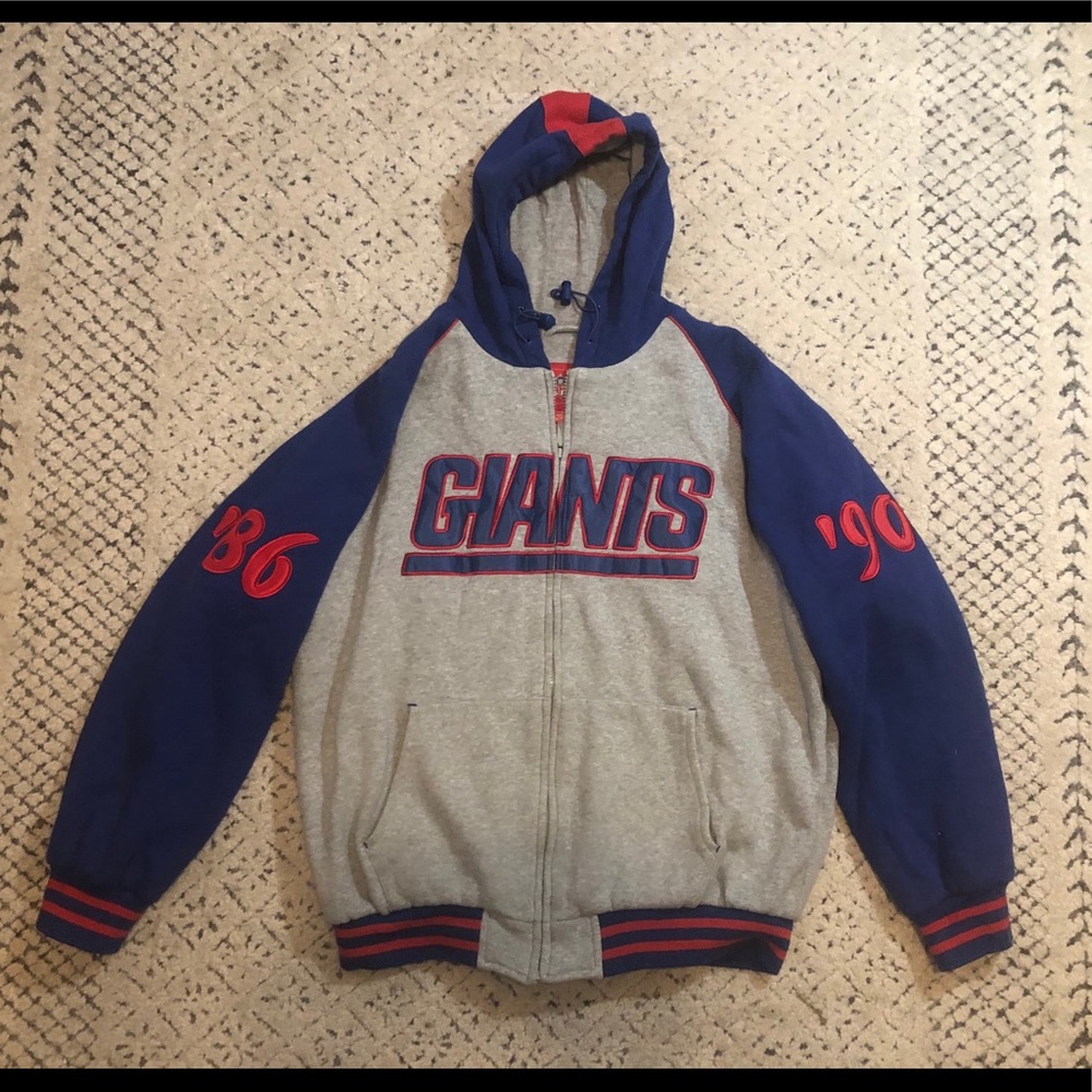 NY Giants zip up hoodie/ jacket